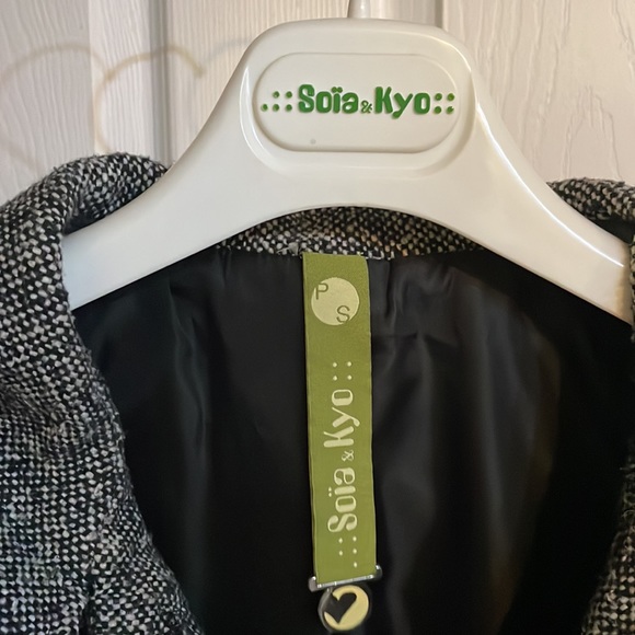 SOIA & KYO WOOL COAT - Picture 5 of 5